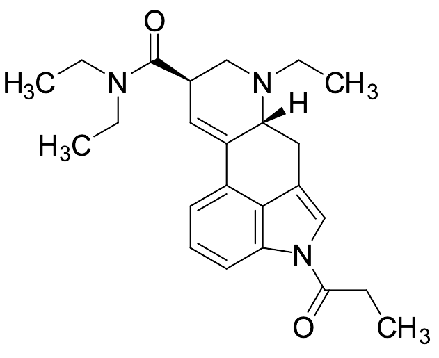 (8β)-N,N,6-Triethyl-9,10-didehydro-1-(1-oxopropyl)ergoline-8-carboxamide