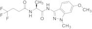 (S)-4,4,4-Trifluoro-N-(1-((6-methoxy-1-methyl-1H-indazol-3-yl)amino)-1-oxopropan-2-yl)butanamide