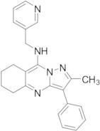 5,6,7,8-Tetrahydro-2-methyl-3-phenyl-N-(3-pyridinylmethyl)pyrazolo[5,1-b]quinazolin-9-amine