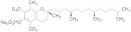 alpha-Tocopherol Phosphate-d6 Disodium Salt