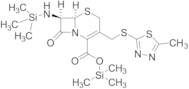 Trimethylsilyl (6R,7R)-3-(((5-Methyl-1,3,4-thiadiazol-2-yl)thio)methyl)-8-oxo-7-((trimethylsilyl)a…