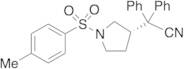 (3S)-1-Tosyl-alpha,alpha-diphenyl-3-pyrrolidineacetonitrile