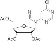 2,3,5-Tri-O-acetyl-6-chloropurine-9-β-D-ribofuranoside (~90%)