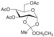 3,4,6-Tri-O-acetyl-a-D-Glucopyranose 1,2-(Ethyl Orthoacetate)