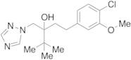 3-((1H-1,2,4-Triazol-1-yl)methyl)-1-(4-chloro-3-methoxyphenyl)-4,4-dimethylpentan-3-ol