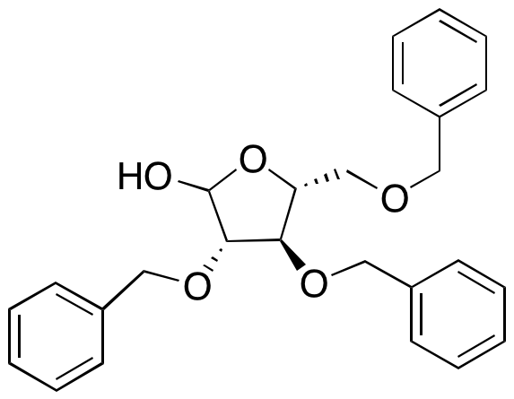 2,3,5-Tri-O-benzyl-D-arabinofuranose