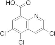 3,5,6-Trichloro-8-quinolinecarboxylic Acid