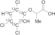 2-(2,4,5-Trichlorophenoxy)propionic Acid-13C6