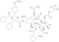 7-{[(2,2,2,-Trichloroethyl)oxy]carbonyl} Baccatin III (4S, 5S)-3-Benzoyl-2-(4-methoxyphenyl)-4-p...