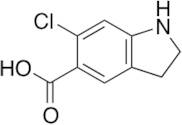 6-chloro-2,3-dihydro-1H-indole-5-carboxylic acid