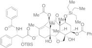 7-O-(Triethylsilyl)-2’-O-tert-butyl(dimethyl)silyl-5-benzoyl-4-desacetyldebenzoyl-[2,4]oxol Paclit…