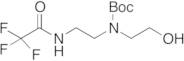 2,2,2-Trifluoro-N-[2-[(2-hydroxyethyl)-boc-amino]ethyl]-acetamide