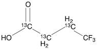 4,4,4-Trifluorobutanoic acid-13C3
