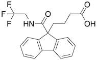 9-[[(2,2,2-Trifluoroethyl)amino]carbonyl]-9H-fluorene-9-butanoic Acid