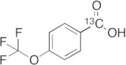4-(Trifluoromethoxy)benzoic Acid-13C