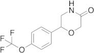 6-[4-(Trifluoromethoxy)phenyl]-3-morpholinone