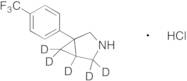 1-[4-(Trifluoromethyl)phenyl]-3-azabicyclo[3.1.0]hexane Hydrochloride-d5