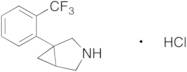 1-[2-(Trifluoromethyl)phenyl]-3-azabicyclo[3.1.0]hexane Hydrochloride