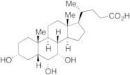 3alpha,6alpha,7alpha-Trihydroxy-5beta-cholanic Acid