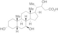 (3alpha,5beta,7beta)- 3,7,22-Trihydroxycholan-24-oic Acid