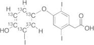3,3',5-Triiodo Thyroacetic Acid-13C6