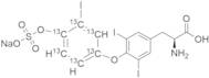 3,3’,5-Triiodo-L-thyronine 4’-O-Sulfate-13C6 sodium salt