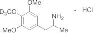 3,4,5-Trimethoxyamphetamine Hydrochloride-d3