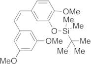 (Z)-3,4’,5-Trimethoxy-3’-(tert-butyldimethylsilyloxy)stilbene