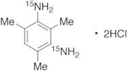 2,4,6-Trimethyl-1,3-benzenediamine-15N2 Dihydrochloride