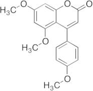 5,7,4'-Trimethoxy-4-phenylcoumarin