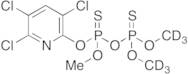 O,O,O-Trimethyl-d6-O-(3,5,6-trichloro-2-pyridinyl)diphosphosrodithioate