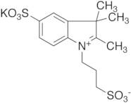 2,3,3-Trimethyl-1-(3-sulfonatopropyl)-indolinium-5-sulfonic Acid, Potassium Salt (90%)