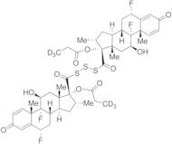 (6α,11β,16α,17alphalpha)-(6'α,11'β,16'α,17'α)-17,17'-(Trithiodicarbonyl)bis[6,9-difluoro-11-hydrox…