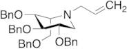 (2S,3R,4R,5S)-3,4,5-Tris(phenylmethoxy)-2-[(phenylmethoxy)methyl]-1-(2-propen-1-yl)-piperidine