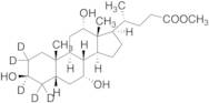 (3Beta,5Beta,7Alpha,12Alpha)-3,7,12-Trihydroxycholan-2,2,3,4,4-d5-24-oic Acid Methyl Ester