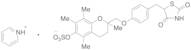 Troglitazone Sulfate Pyridinium Salt