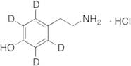 p-Tyramine-d4 Hydrochloride