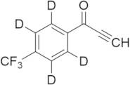 1-[4-(Trifluoromethyl)phenyl]prop-2-yn-1-one-d4