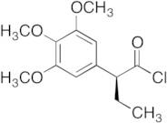 (S)-2-(3,4,5-Trimethoxyphenyl)butanoyl Chloride