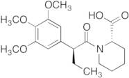 (S)-1-((S)-2-(3,4,5-Trimethoxyphenyl)butanoyl)piperidine-2-carboxylic Acid