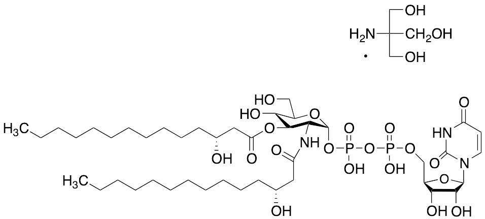 UDP-3-O-[R-3-Hydroxymyristoyl]-N-[R-3-hydroxymyristoyl] Glucosamine Tris Salt