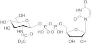 Uridine 5’-Diphospho-N-acetylglucosamine-13C,d3