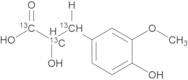 Vanillactic Acid-13C3 (>85%)