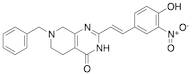 7-Benzyl-2-(4-hydroxy-3-nitrostyryl)-5,6,7,8-tetrahydropyrido[3,4-d]pyrimidin-4(3H)-one