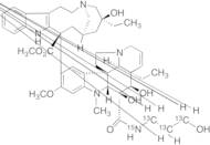 Vindesine N-(3-Hydroxypropyl)amide-13C3,15N