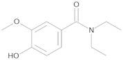 Vanillic acid diethylamide