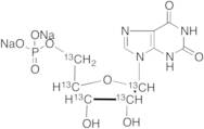 5'-Xanthylic Acid-13C5 Disodium Salt