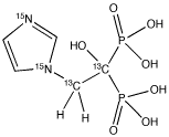 Zoledronic Acid-15N2,13C2